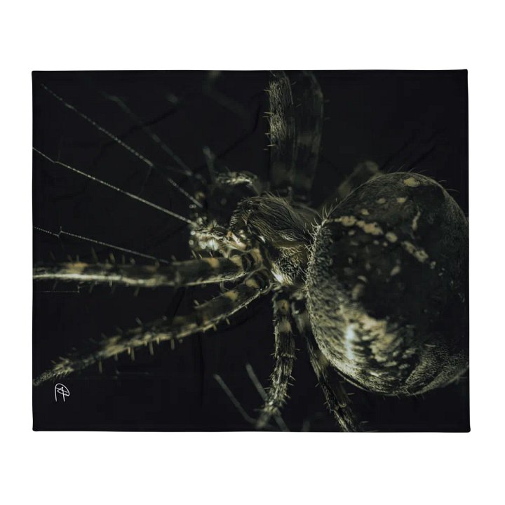 Orb Weaver Throw Blanket product image (1)