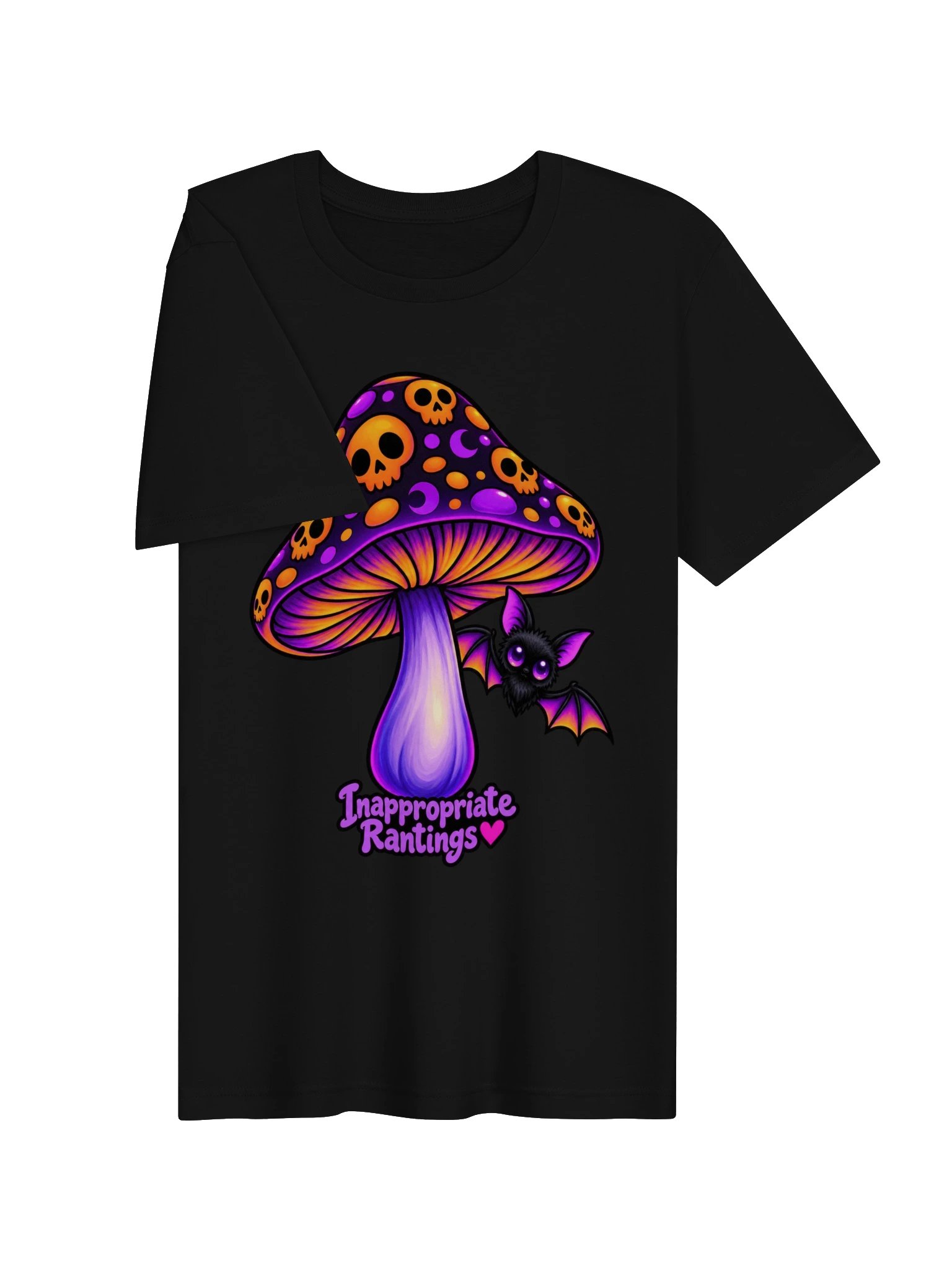 Halloween Mushroom & Bat Tee product image (23)