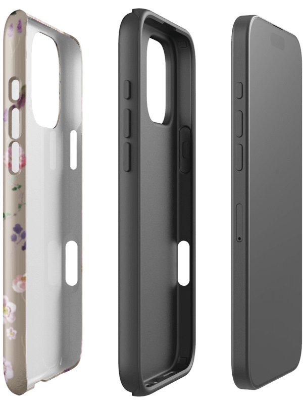 Whimsical Floral Delight iPhone® Tough Case product image (3)