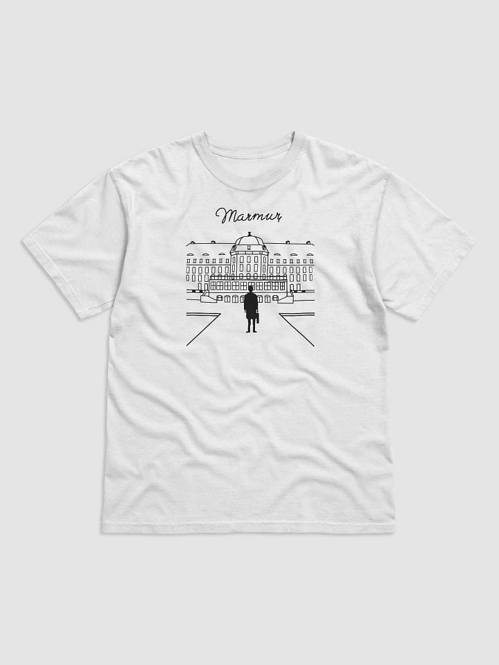 MARMUROWY T-SHIRT BIAŁY product image (1)