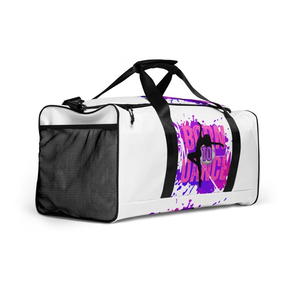 Born to Dance Her Silhouette All-Over Duffle Bag product image (12)