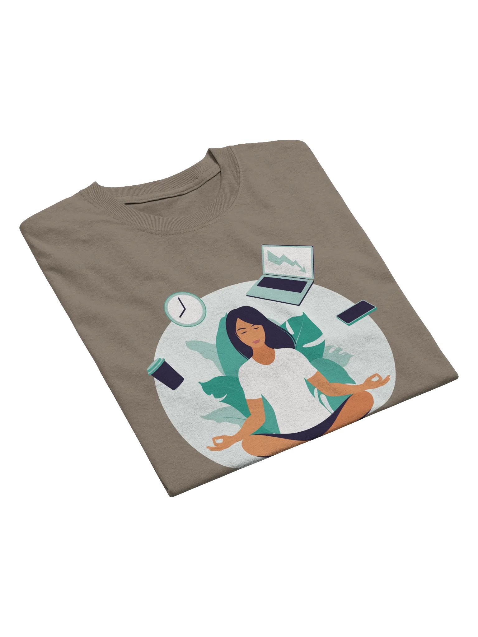 Zen Workday T-Shirt - Balance Your Daily Routine product image (3)
