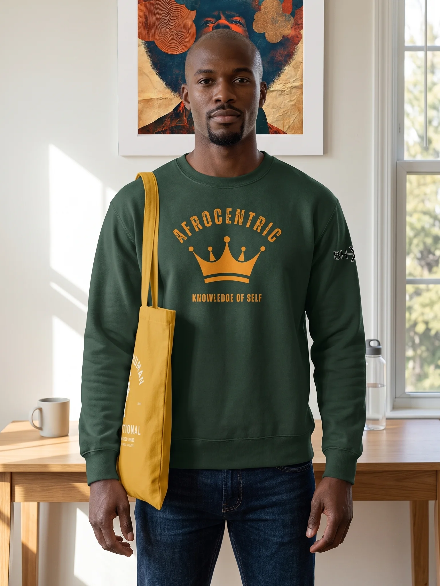 Afrocentric Sweatshirt | Knowledge of Self | Originology | Black History X product image (53)