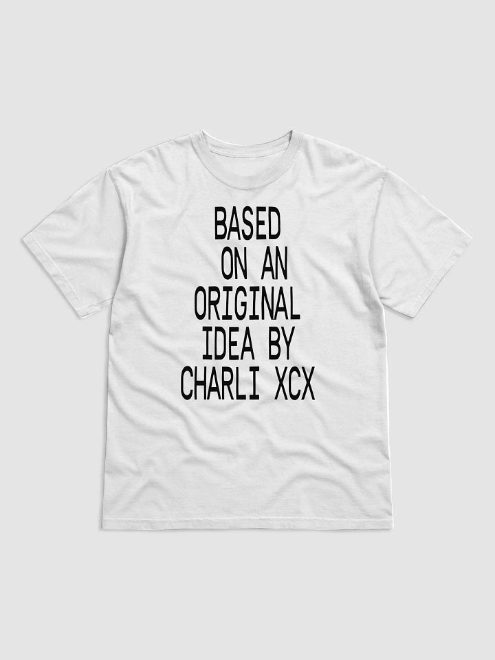 Based On An Original Idea By Charli XCX Shirt product image (1)