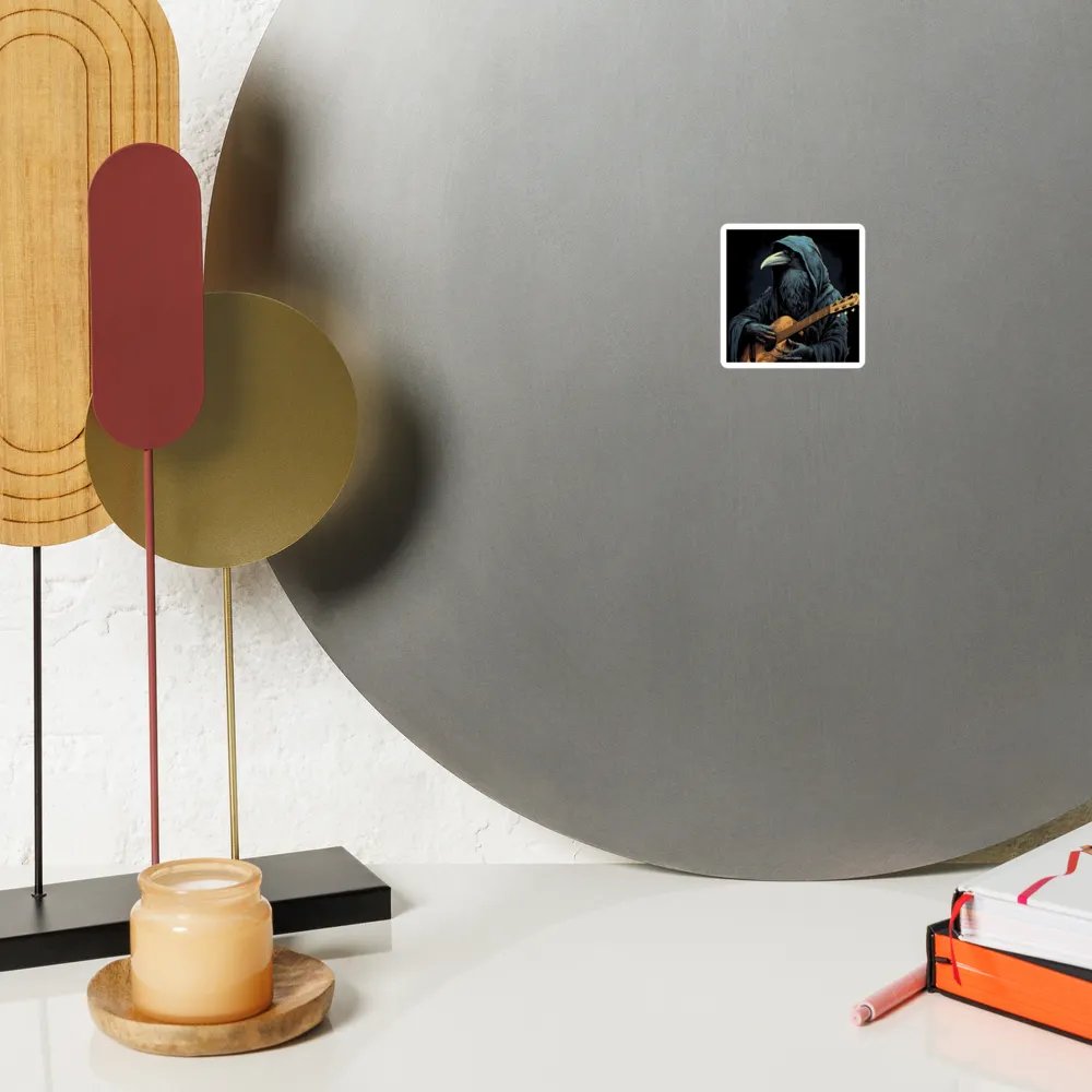 Premium Vinyl Magnet ⚫️ Strings of the Crow Man product image (11)