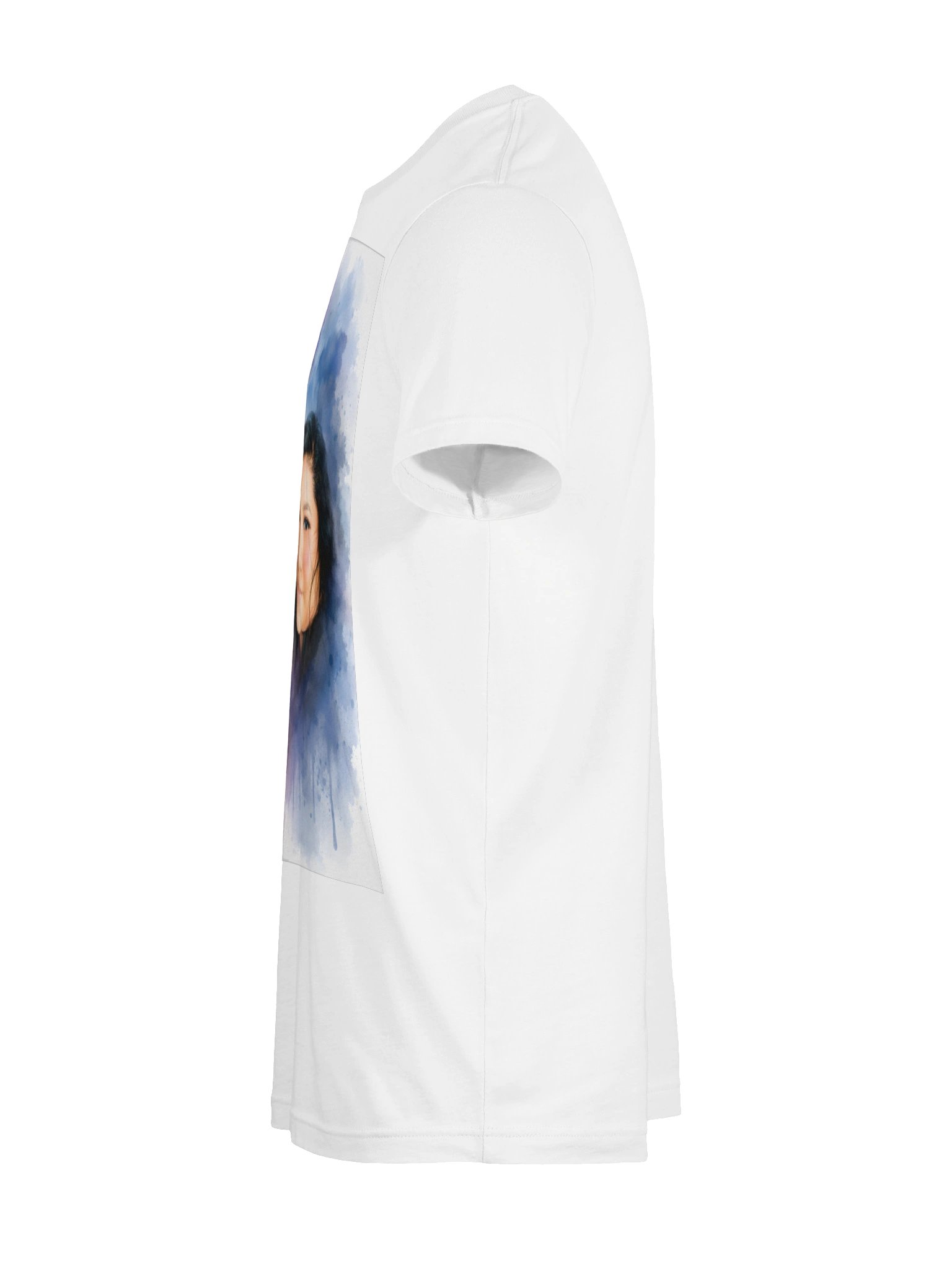 Custom Watercolor Couple Portrait T-Shirt product image (9)