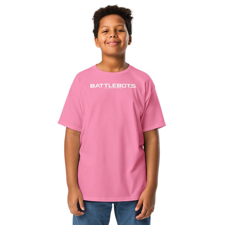BattleBots White Logo Kids Tee - 6 Colors - BattleBots Basics! product image (1)