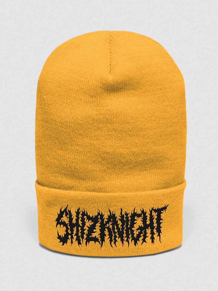 Shizknight Beanie (Black Logo) product image (2)
