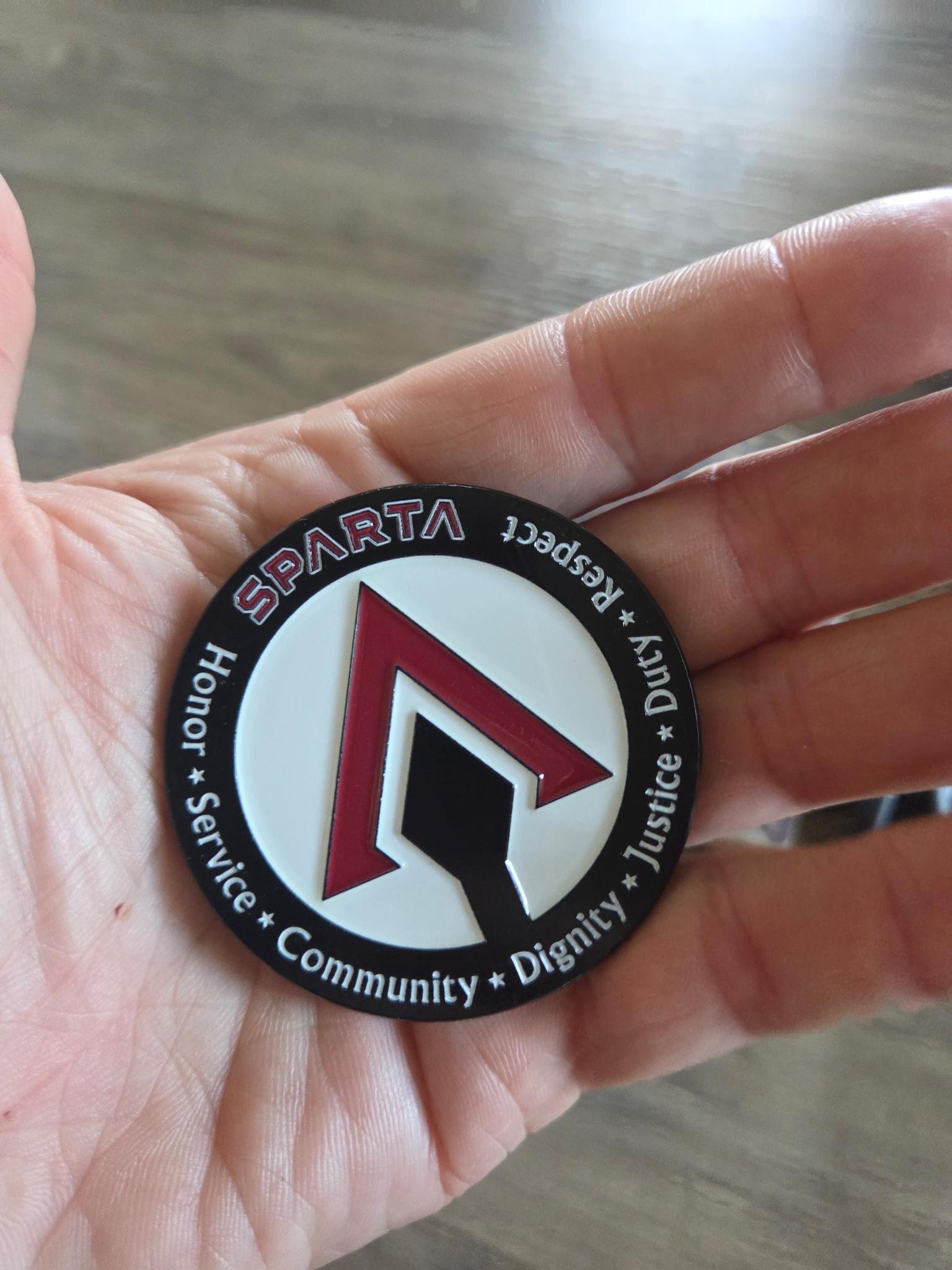 SPARTA Challenge Coin product image (2)