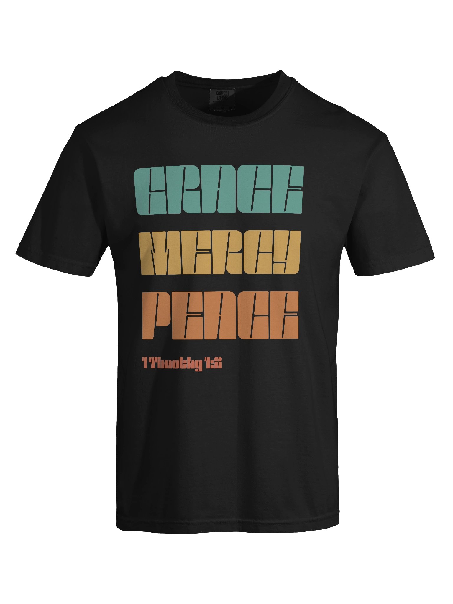 Grace Mercy Peace Christian Tee product image (9)
