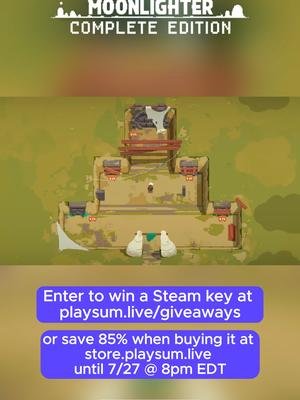 This week’s giveaway: Moonlighter: Complete Edition! 🌙 Play as Will, a shopkeeper with heroic dreams. Explore realms through mysterious Gates found in an archaeological dig. Brave & reckless adventurers will discover treasures beyond measure & sell their riches in the village of Rynoka 💎 Enter for a chance to win by going to our giveaways page! #Moonlighter #cozygame #cozygaming #girlgamers #gaymer