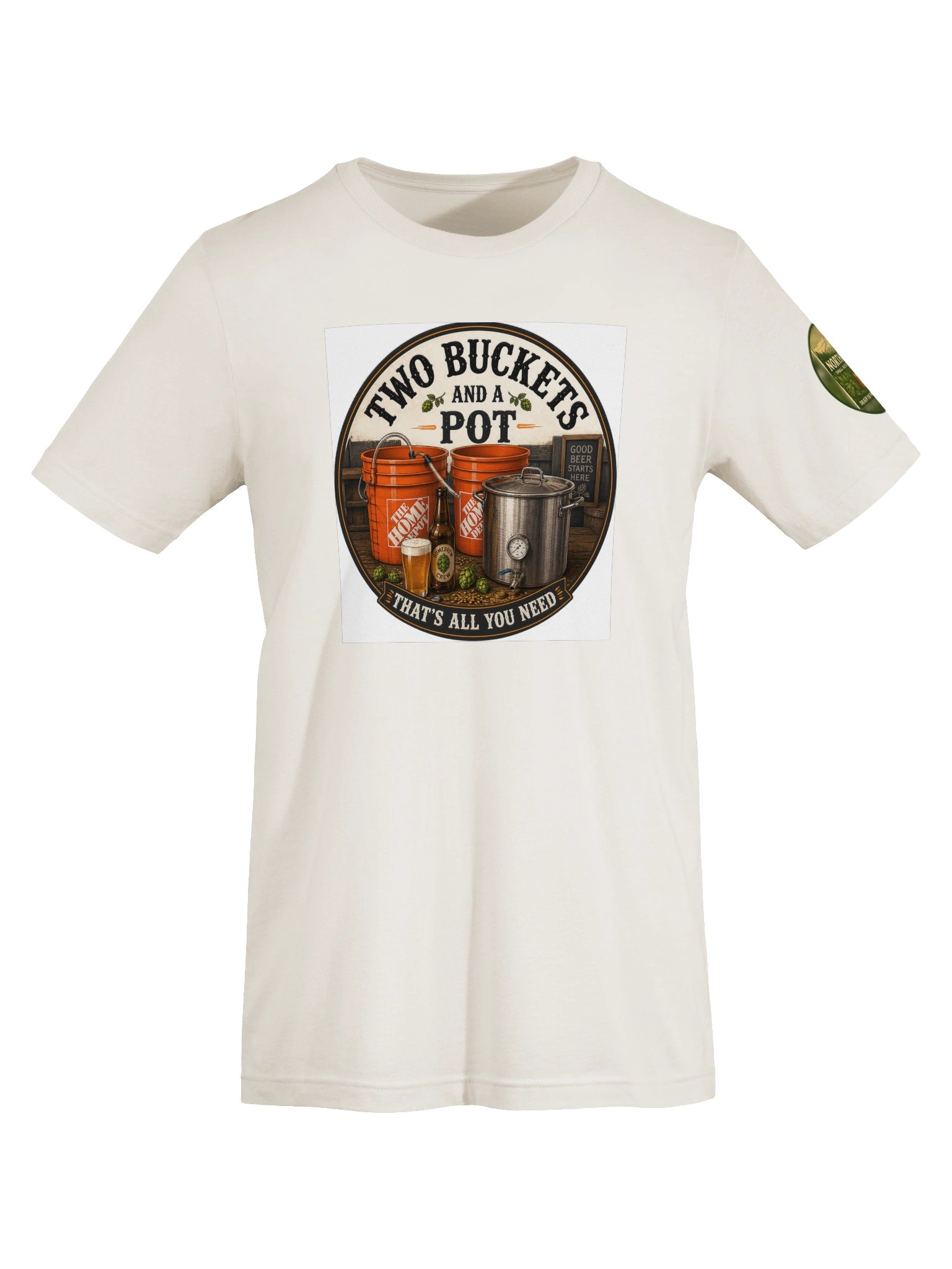 2 Buckets T-Shirt product image (5)