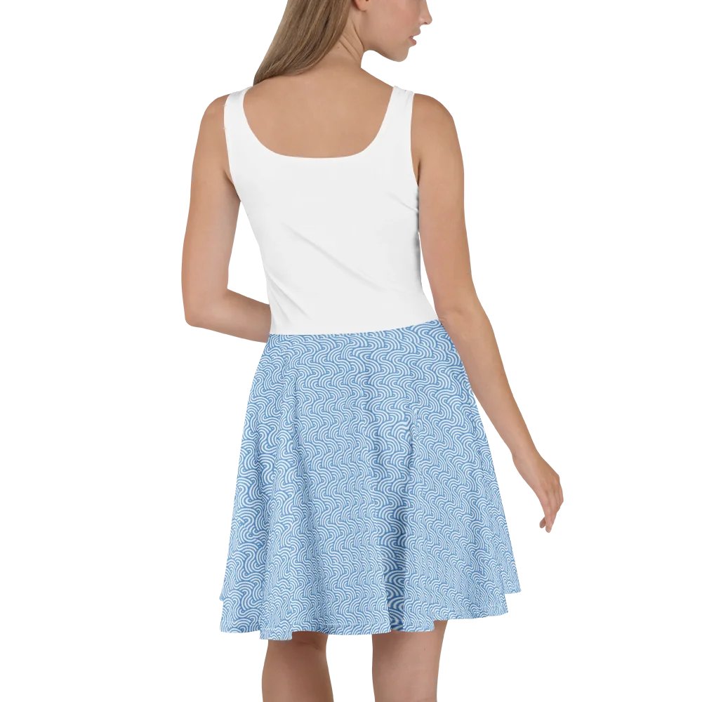 “The Beach Is Calling” Skater Beach Dress product image (2)