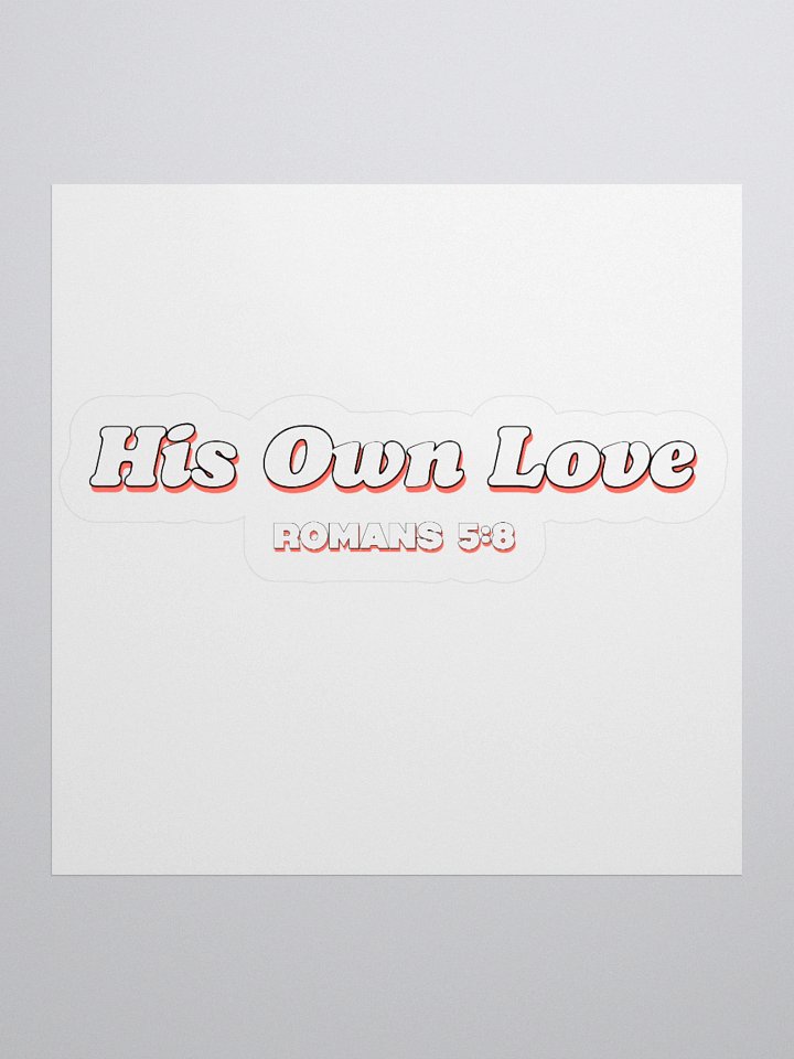 His Own Love Stickers product image (1)