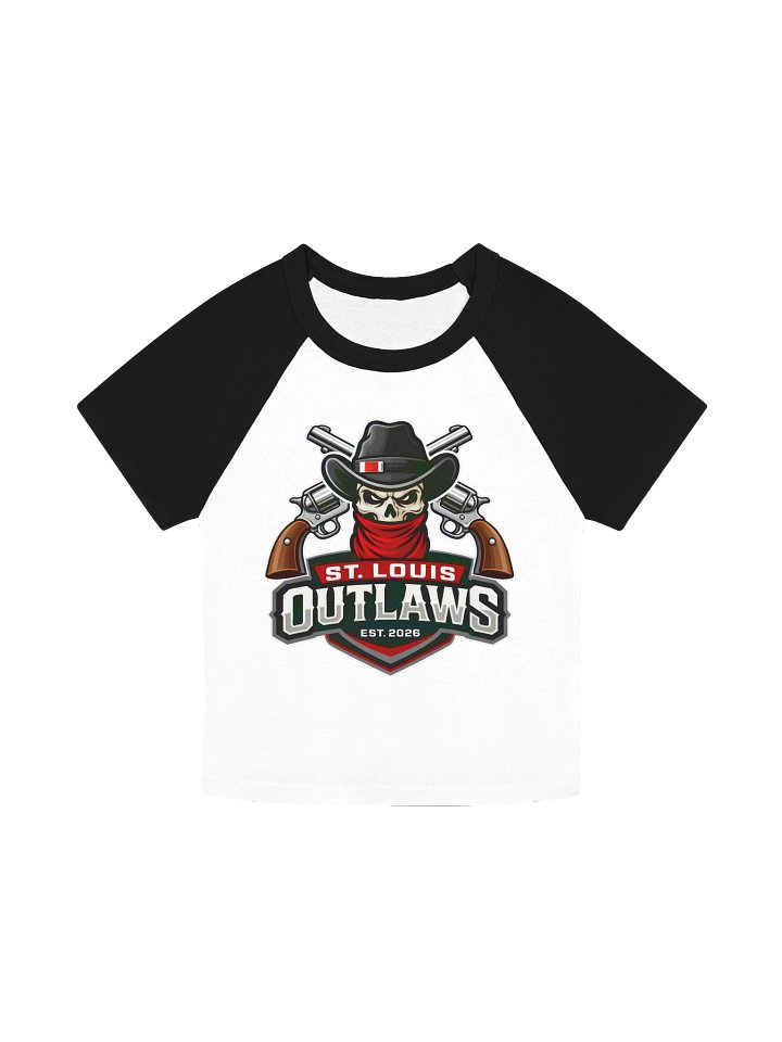 Women's Micro Rib Raglan Baby Tee product image (1)