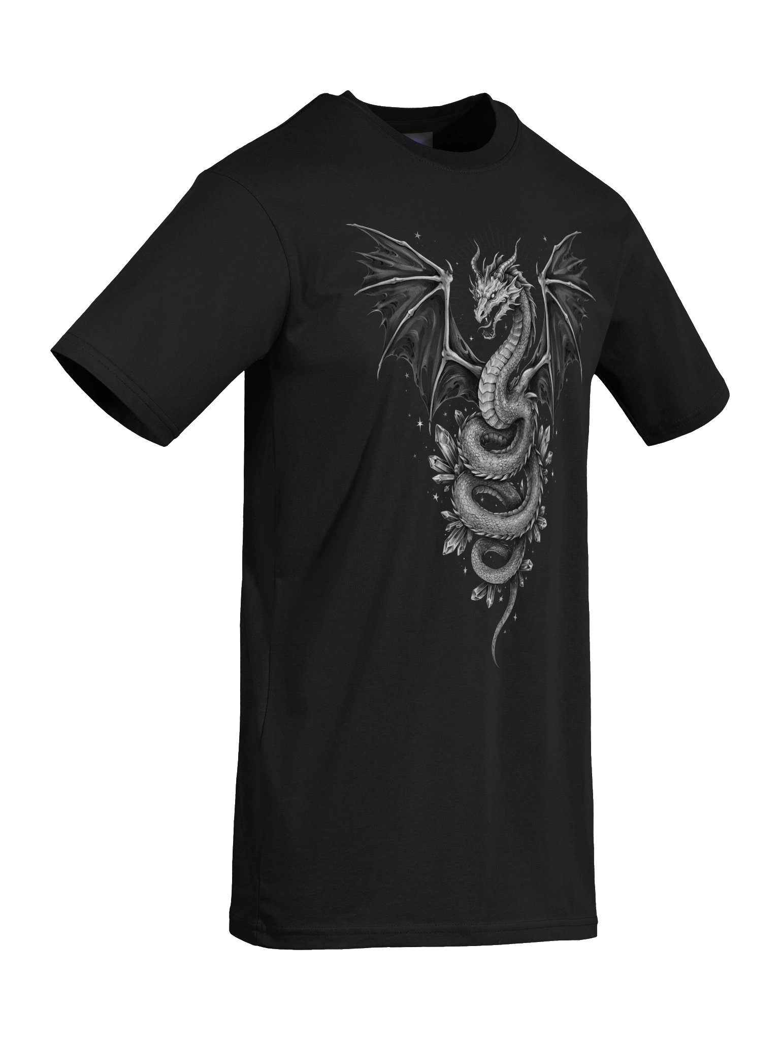 The Wyrm Ascension // Gothic Dragon Heavyweight Tee product image (8)