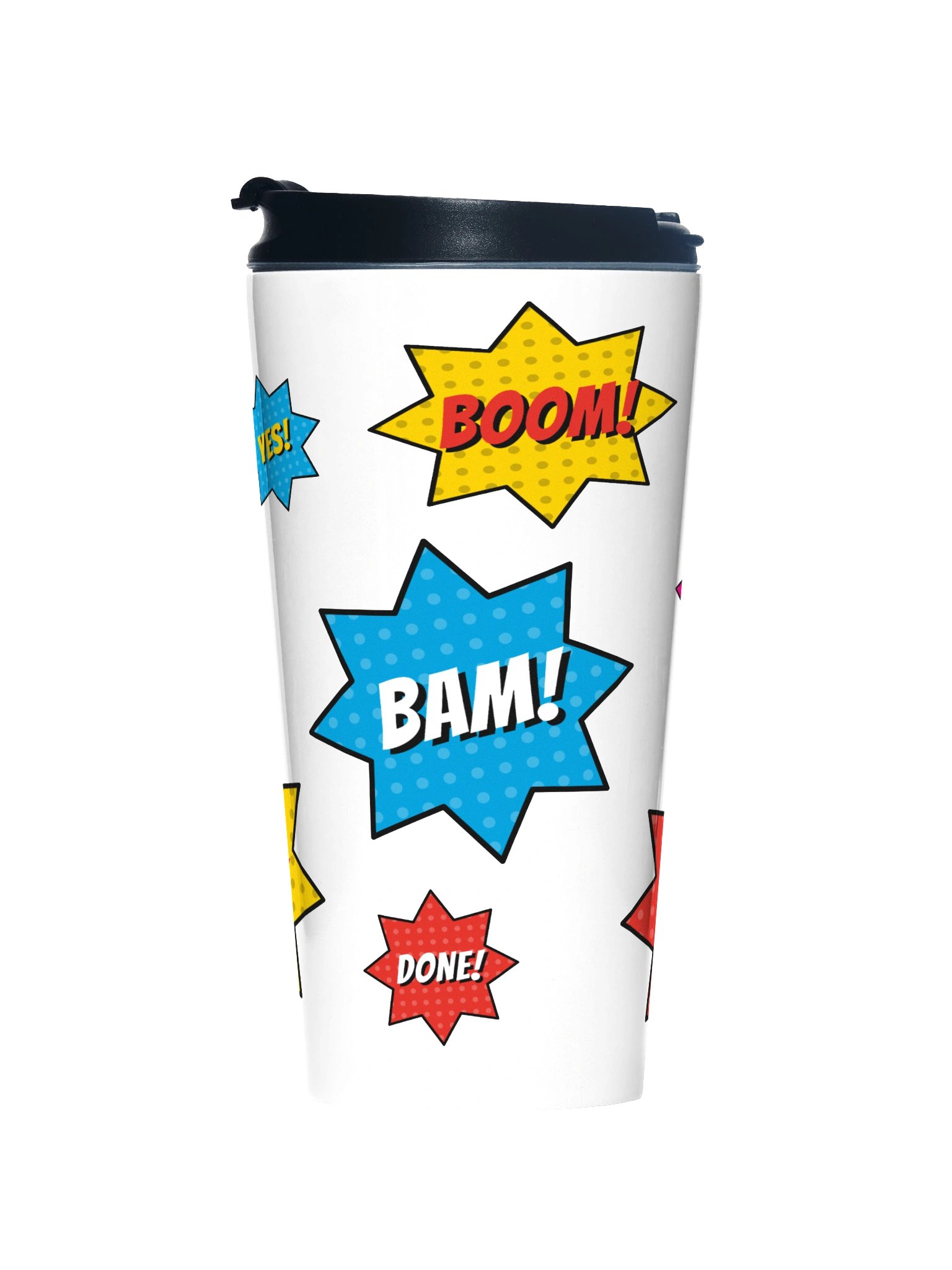 Comic Burst Pop Travel Mug product image (1)