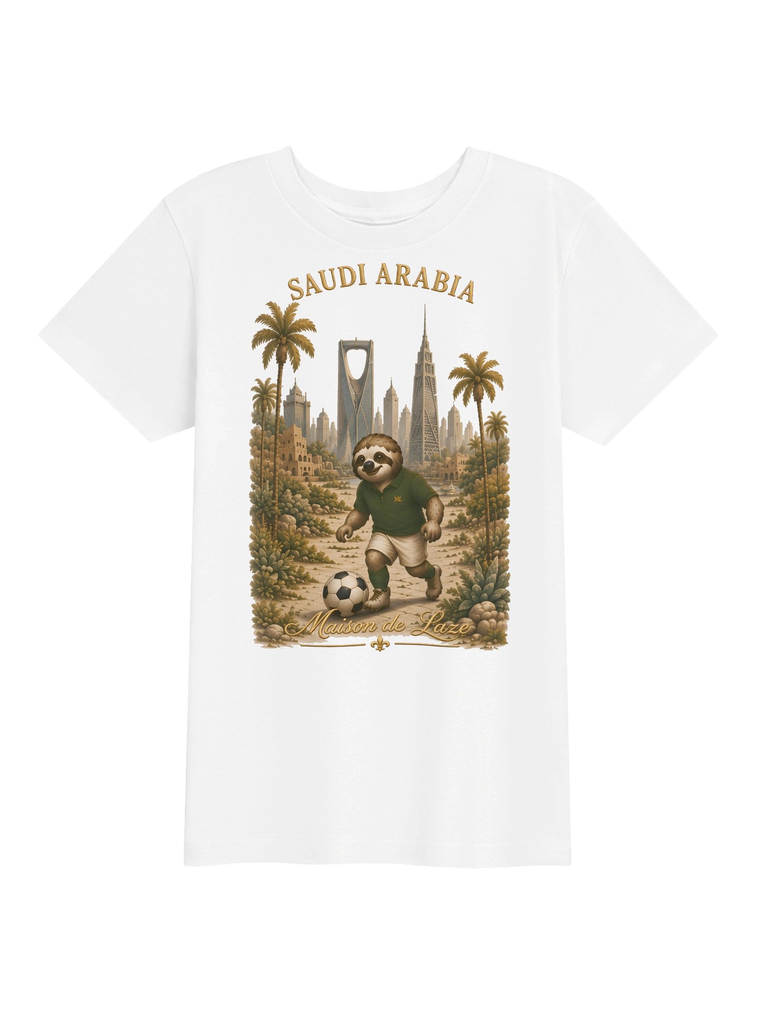 Saudi Arabia Kids' T-Shirt — World Collection product image (5)