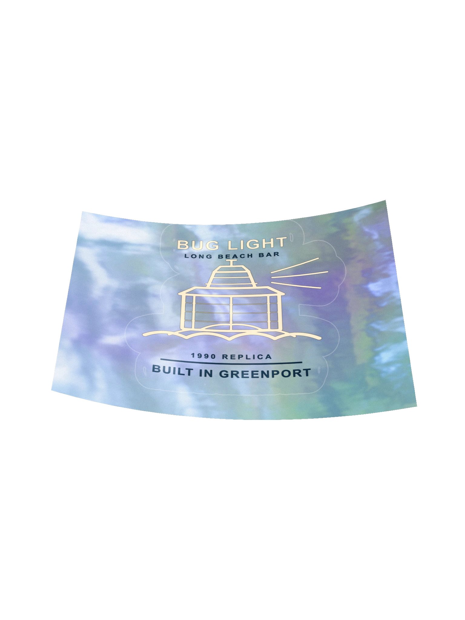 Long Beach Bar Holographic Sticker product image (6)