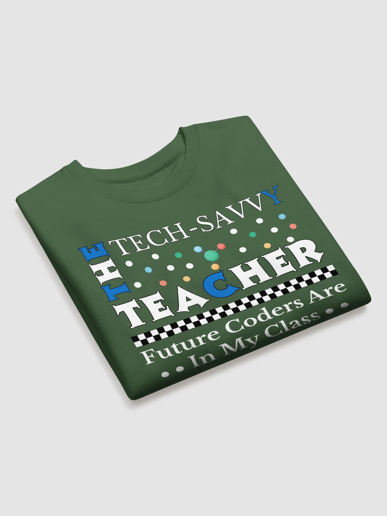 The Tech Savvy Techer, Future Coders Are In My Class Heritage Sweatshirt product image (7)