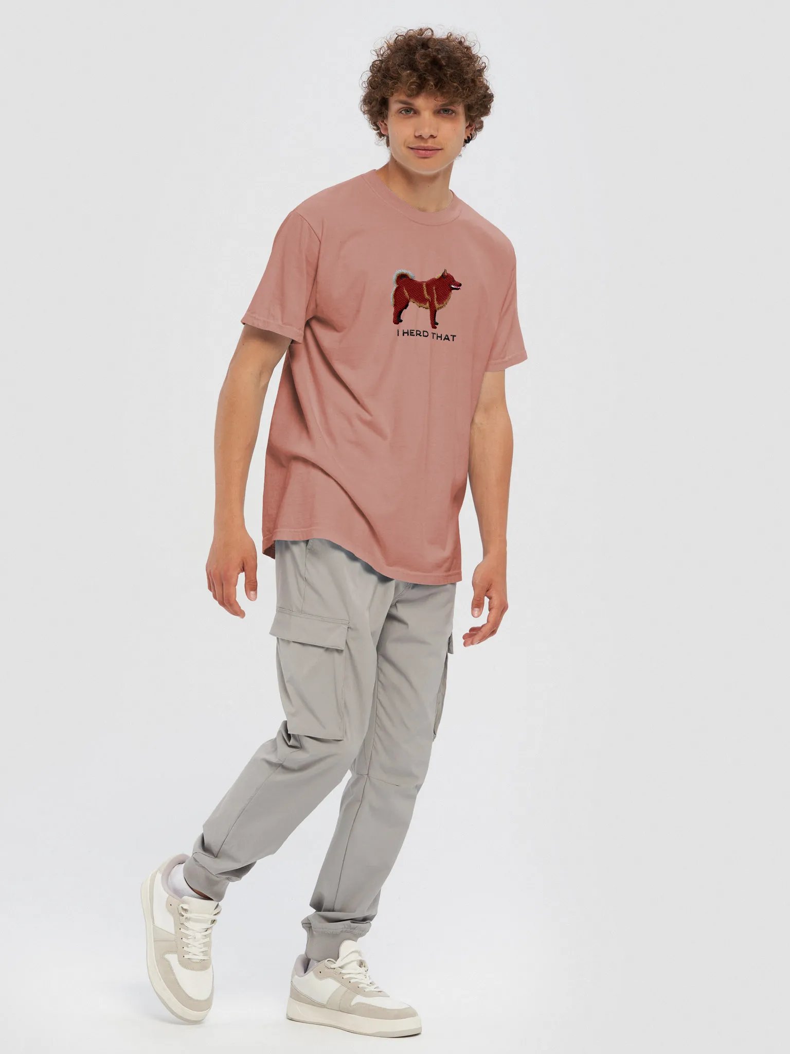 I Herd That T-Shirt(Embroidered) of a Schipperke(Chocolate) product image (9)