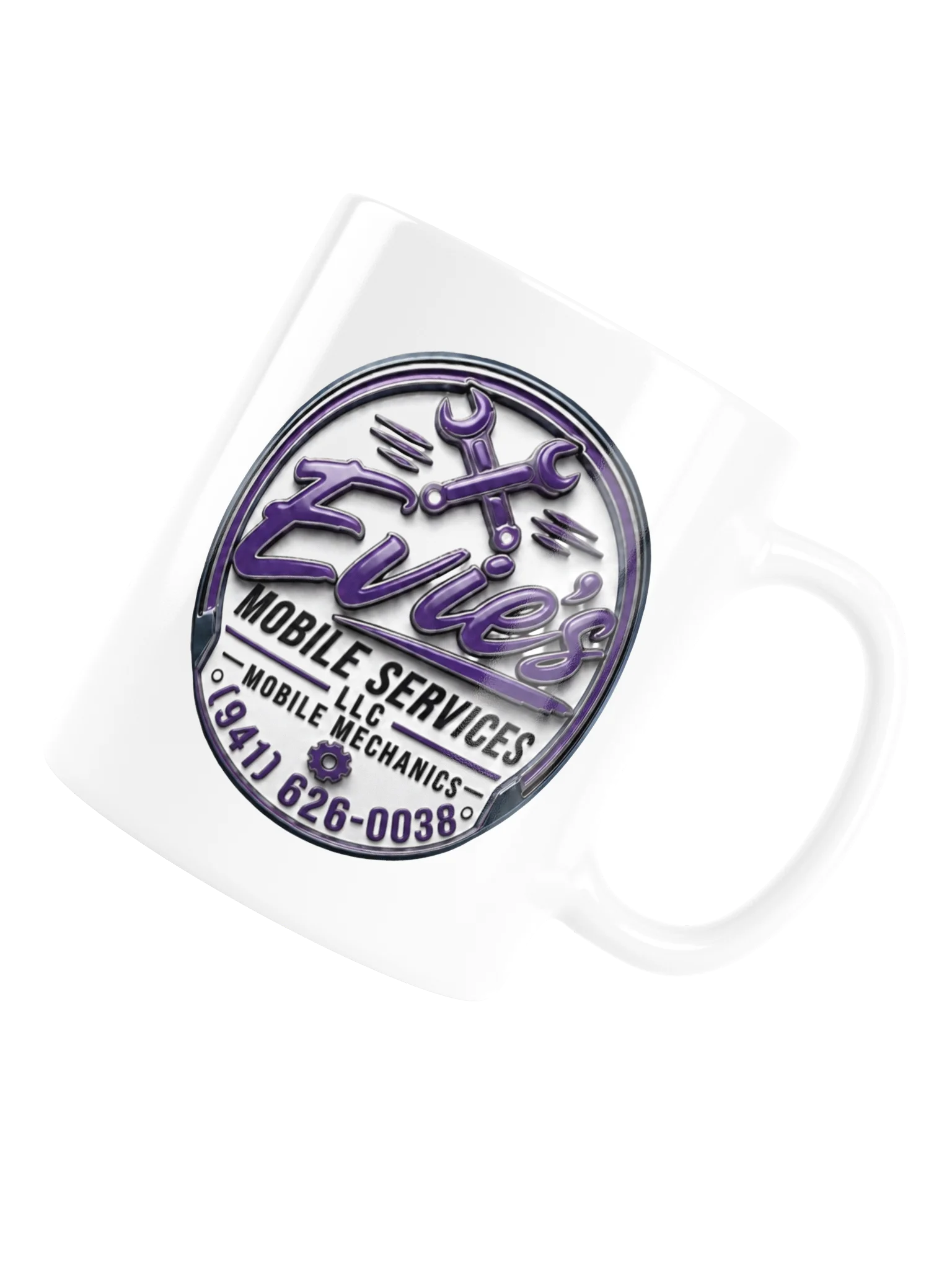 Evies Mobile Mechanics Logo Mug product image (17)