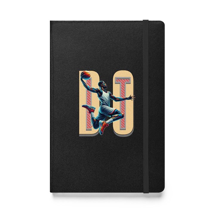 Do It Basketball Airborne Slam Dunk Hardcover Notebook product image (1)