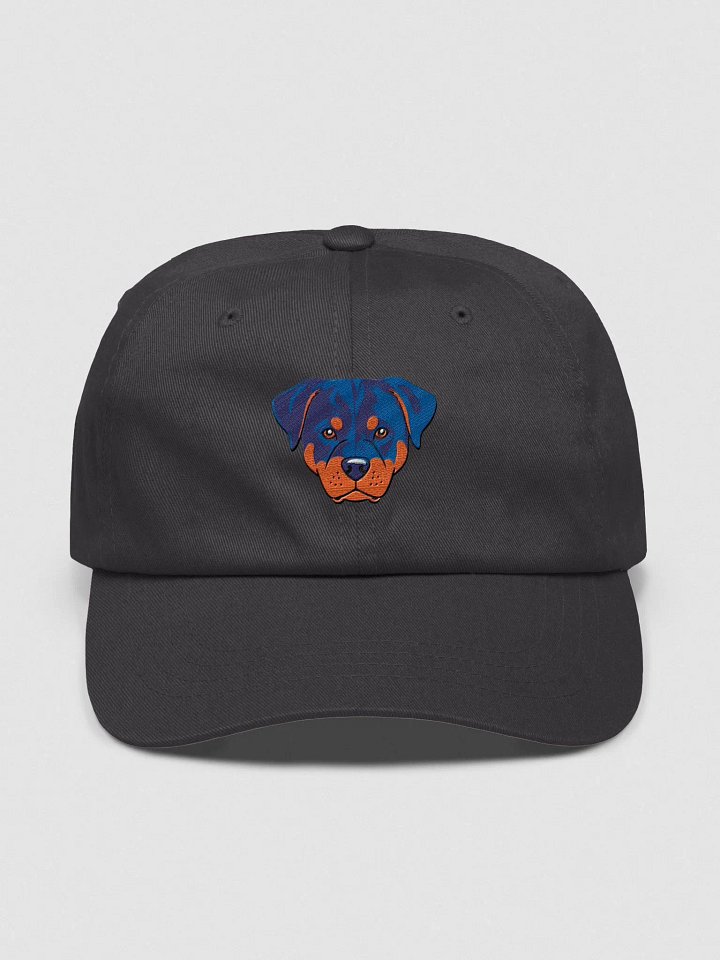 Rottweiler Dog Face Illustration Dad Hat product image (2)