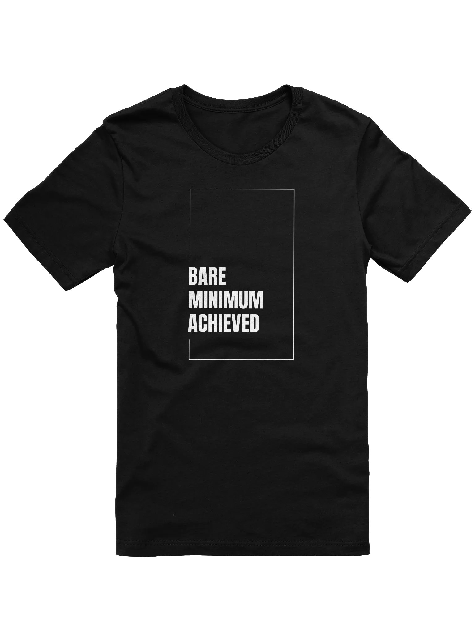 Bare Minimum Tee (Dark) product image (1)