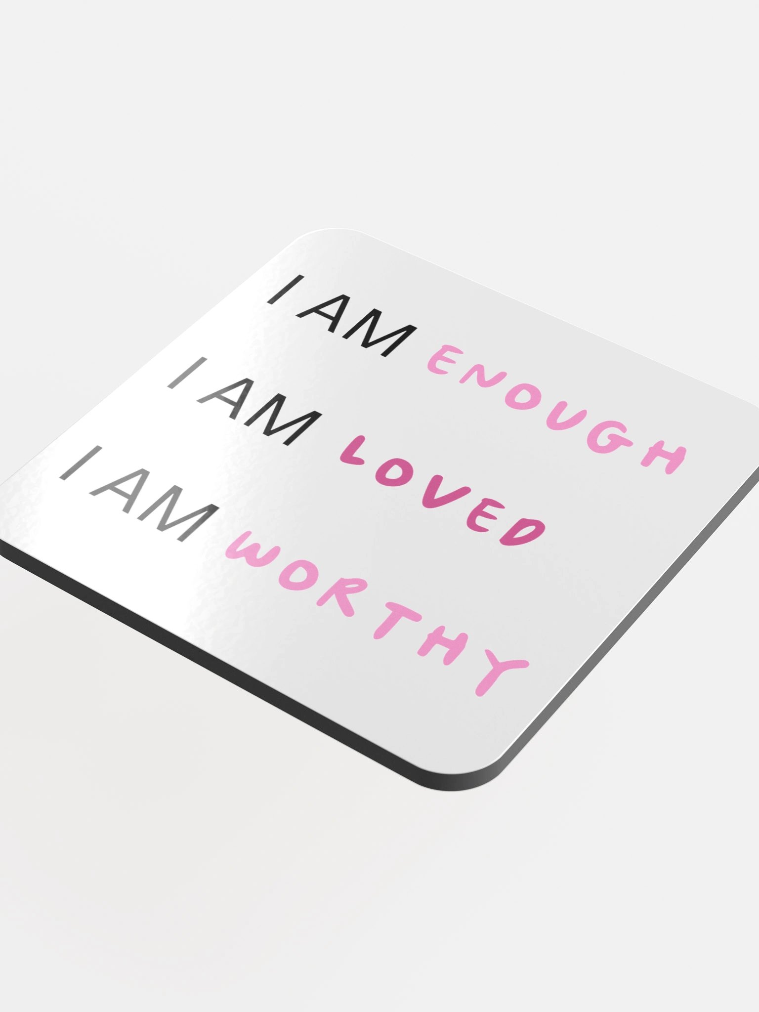 I am loved coaster product image (4)
