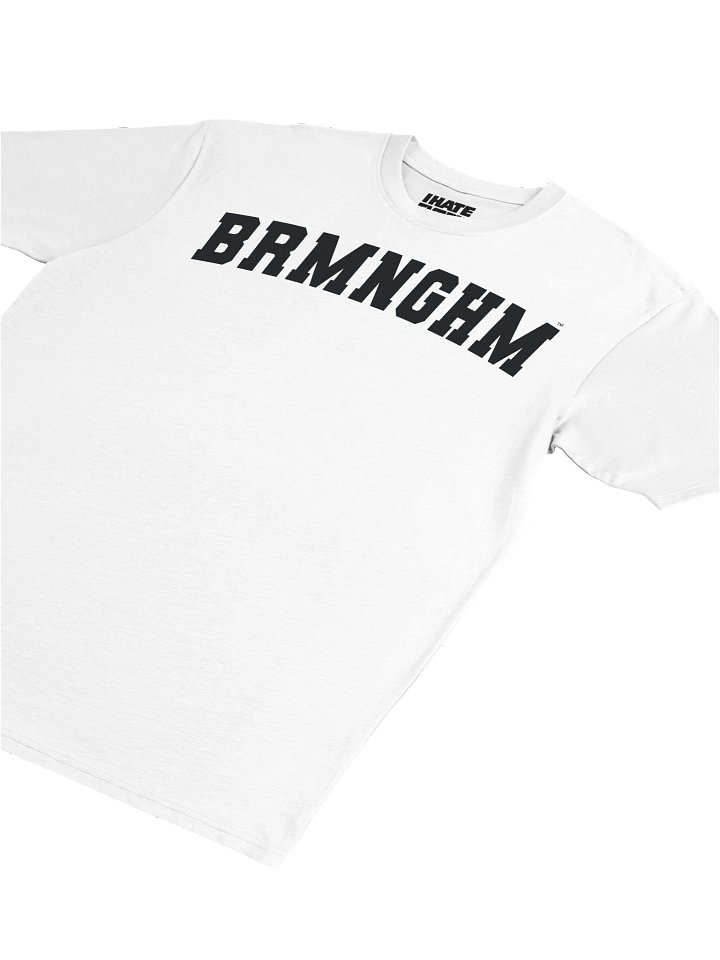 BRMNGHM White T-Shirt product image (2)