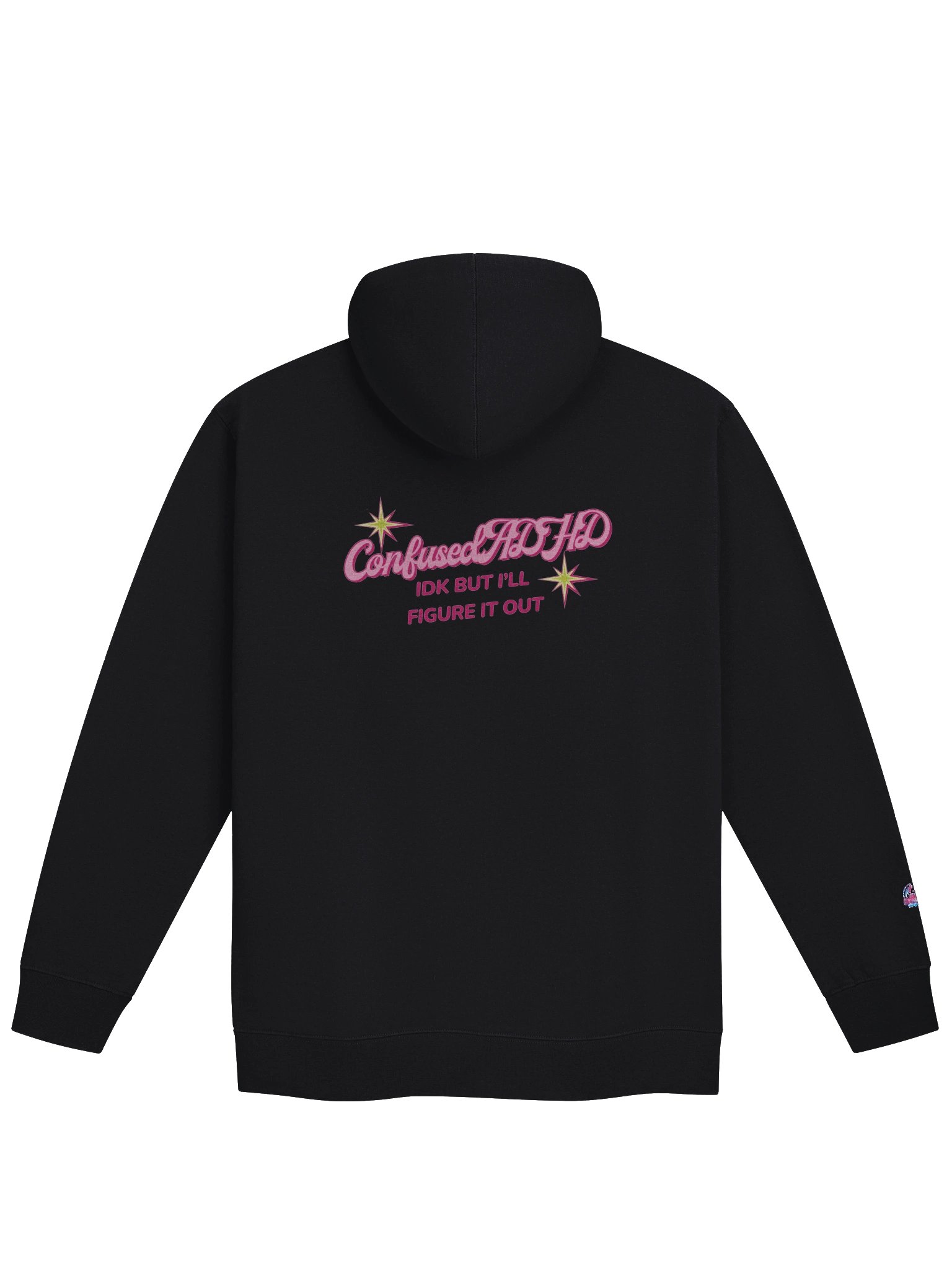 Confused ADHD Figure It Out Zip Hoodie product image (2)