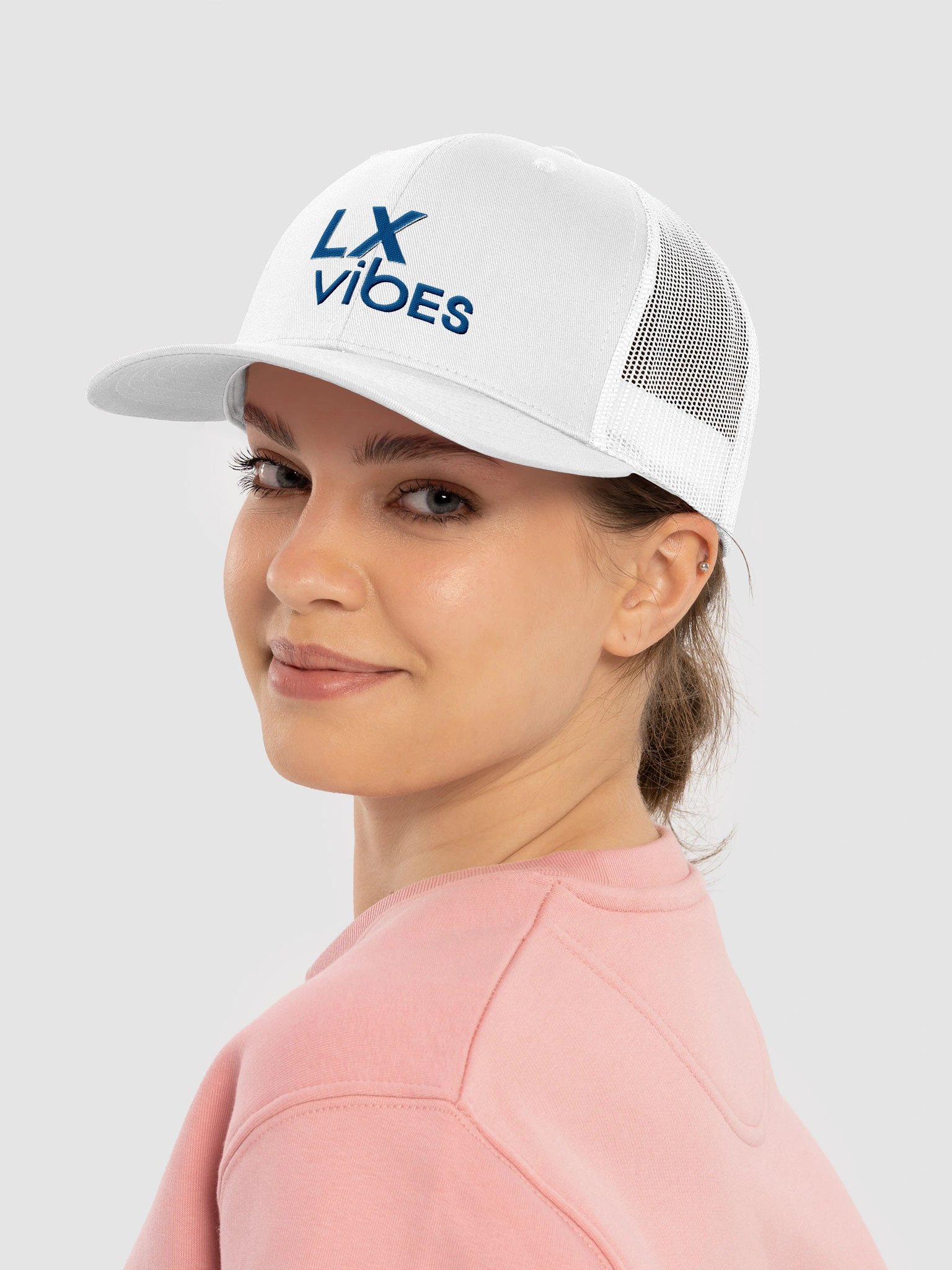 LX Vibes Trucker Hat Embroidered product image (4)