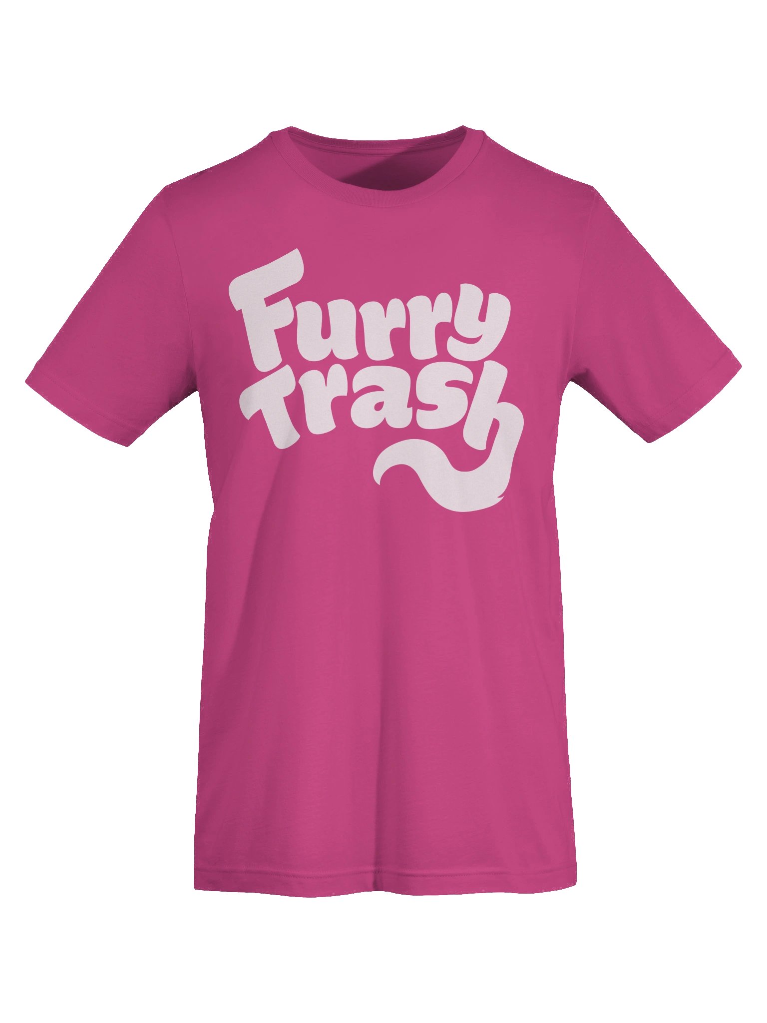 Furry Trash Supersoft Tee - Bubble Logo (White Print) product image (7)