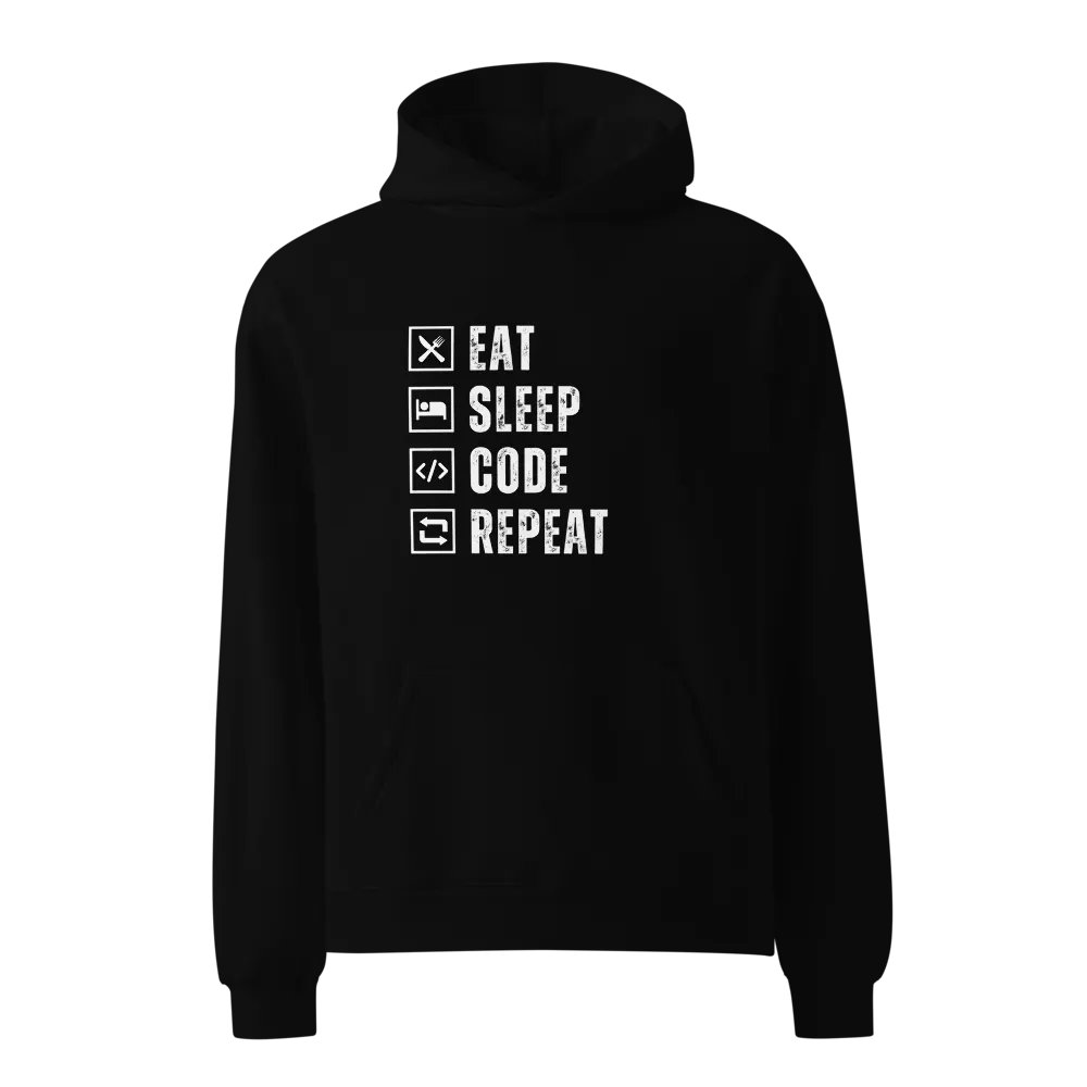 Eat Sleep Code Repeat Hoodie product image (1)