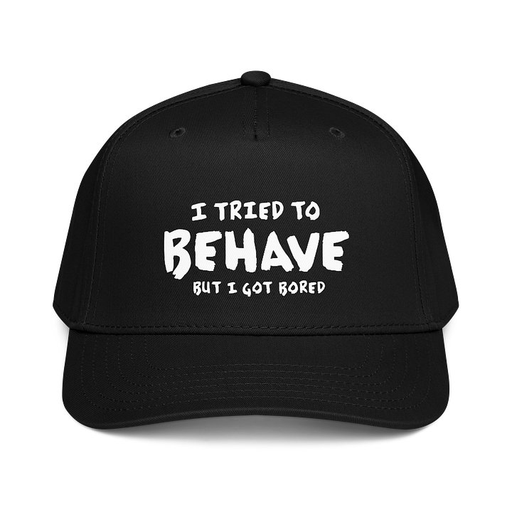 I Tried (black) - Baseball Cap product image (1)