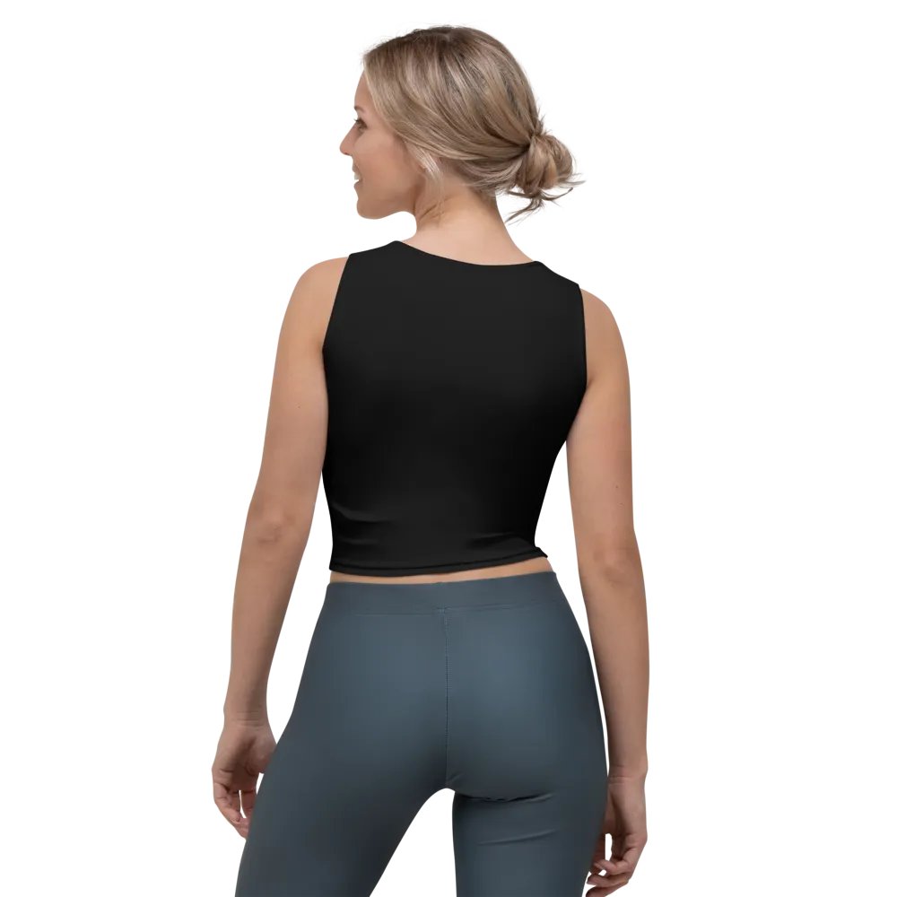 Hellfire Metal Logo Crop Top product image (2)