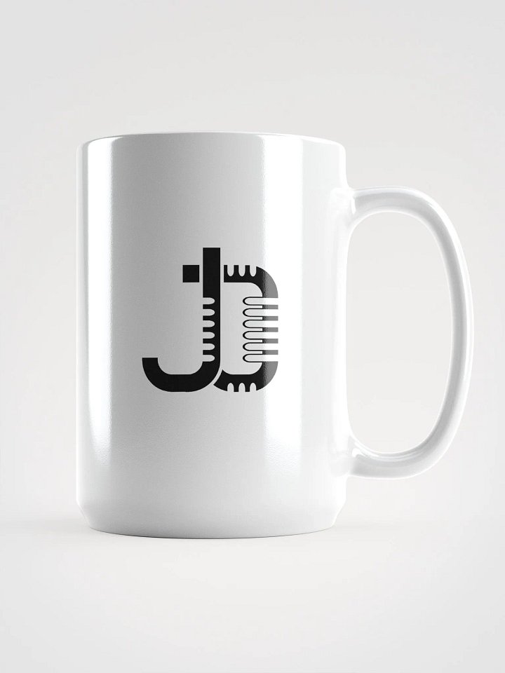 JD-Podcast Mic Logo Coffee Mug product image (1)