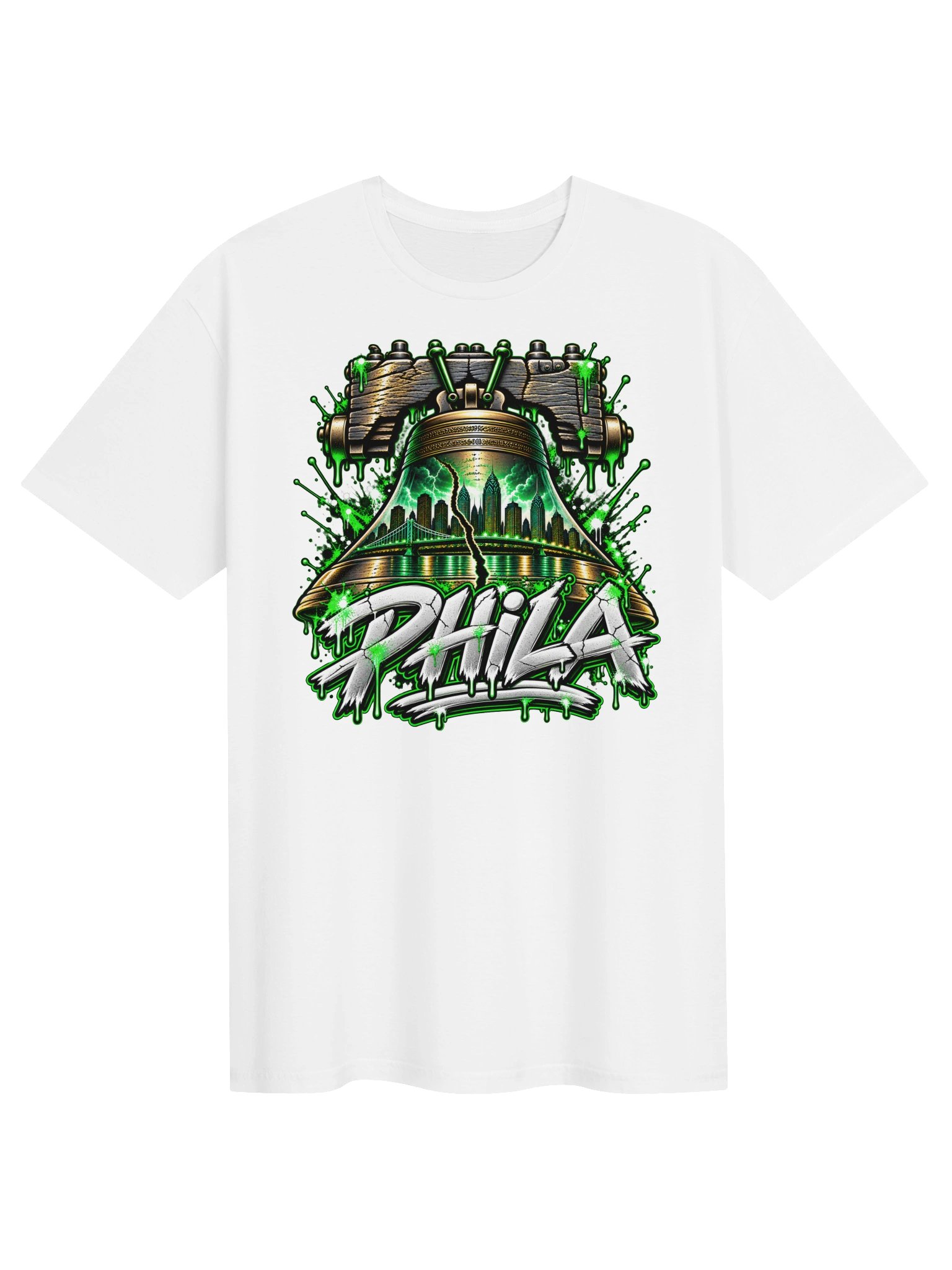 Philadelphia City Edition "Liberty Bell" Classic T-Shirt By Blacktop Brand product image (121)