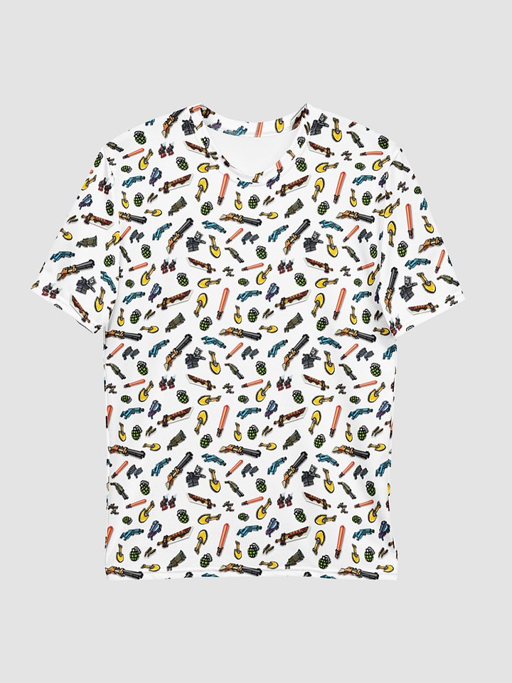 Pixel Gun Crew Neck T-Shirt product image (1)