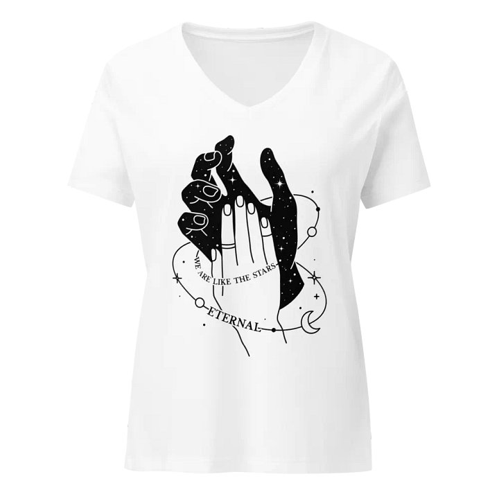 We Are Like The Stars Bella+Canvas Women's Relaxed V-Neck T-Shirt product image (25)
