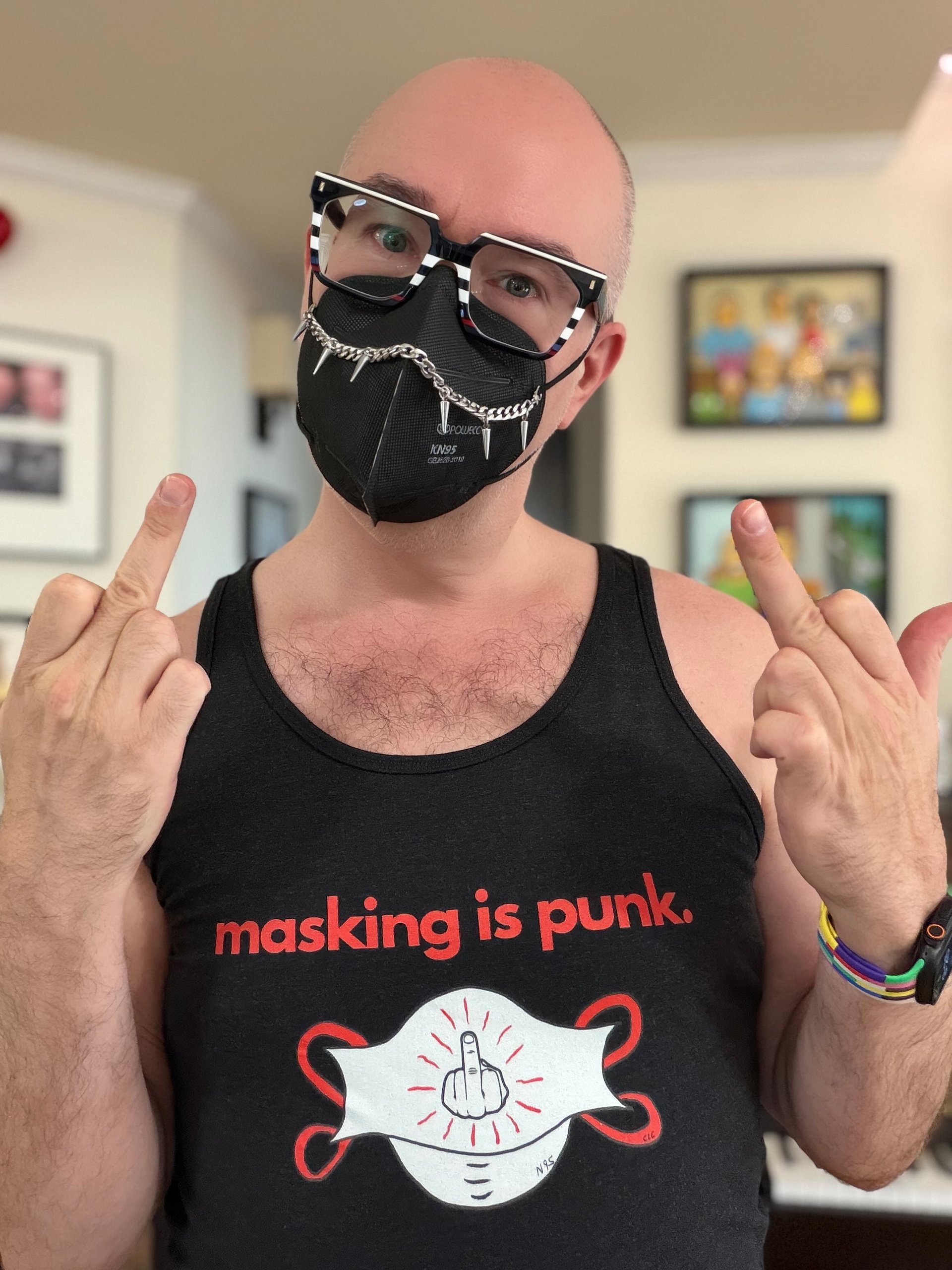Masking Is Punk tank product image (1)