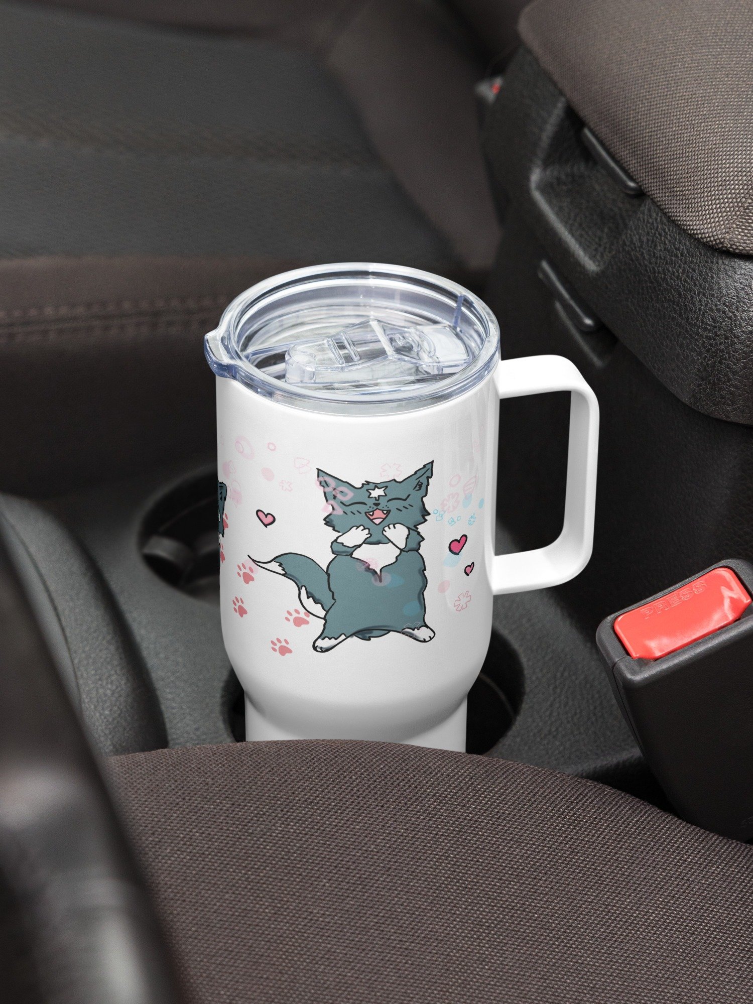 Cat Travel Mug product image (1)