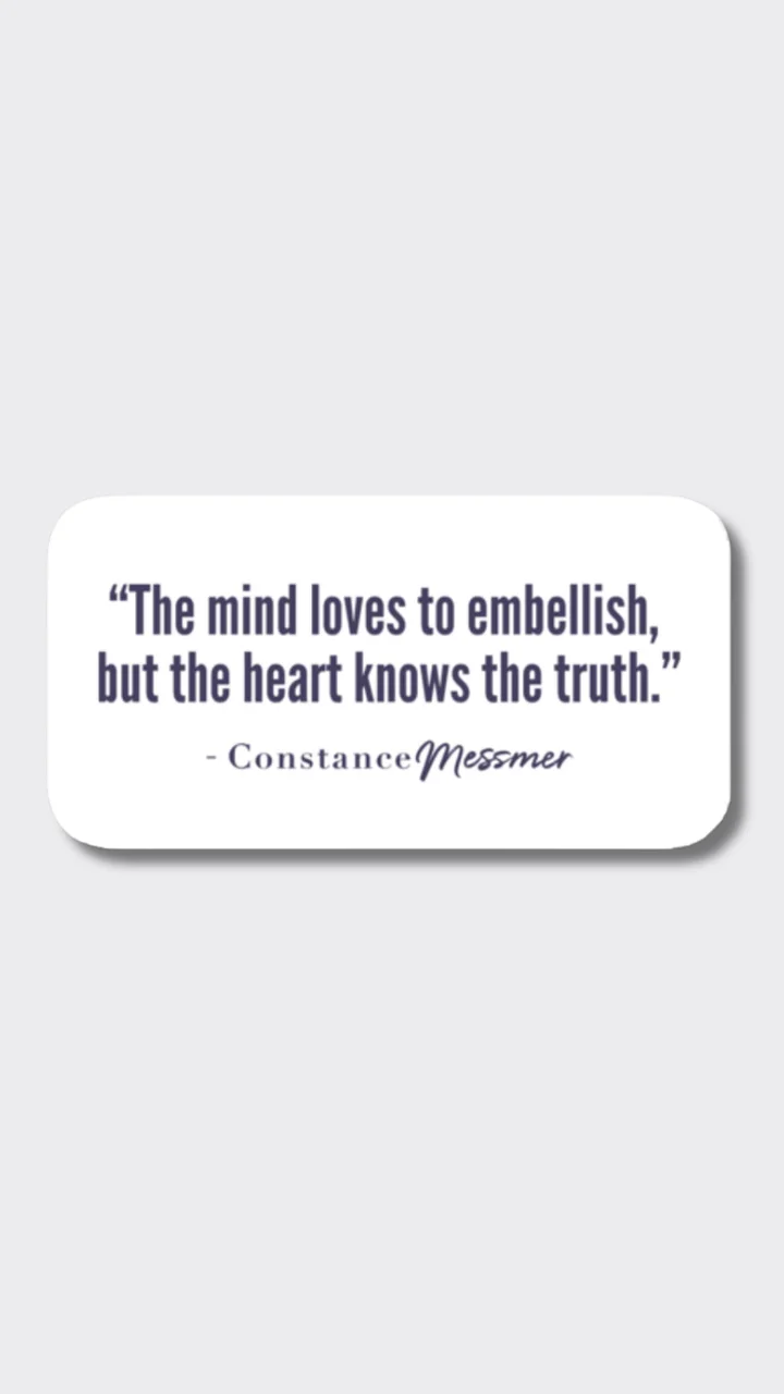 Heart Over Mind Magnet product image (1)