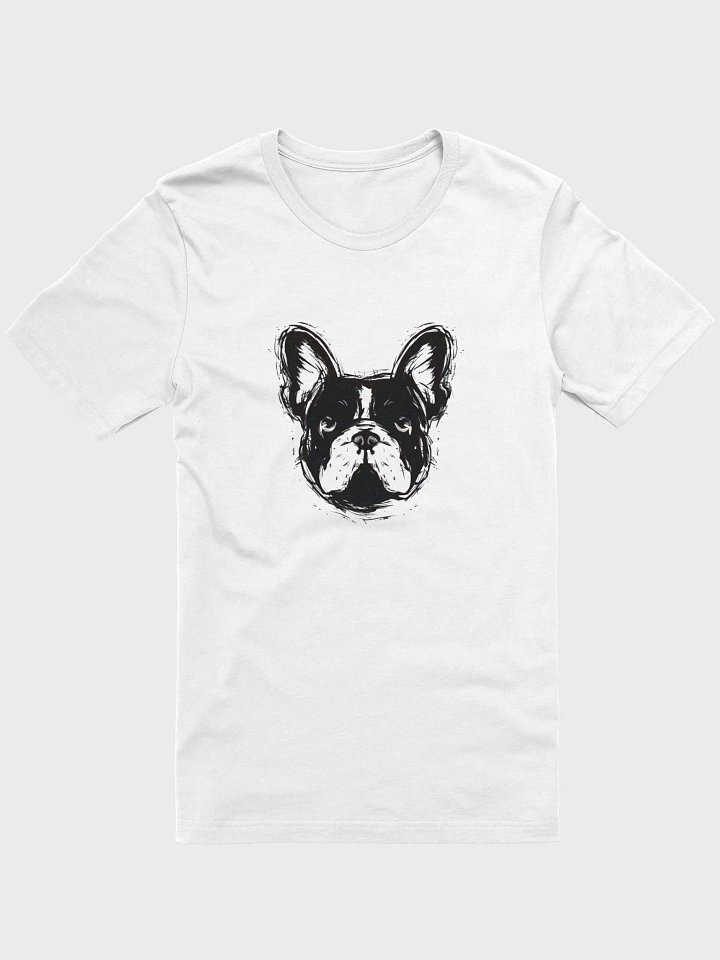 French Bulldog drawing in black product image (1)