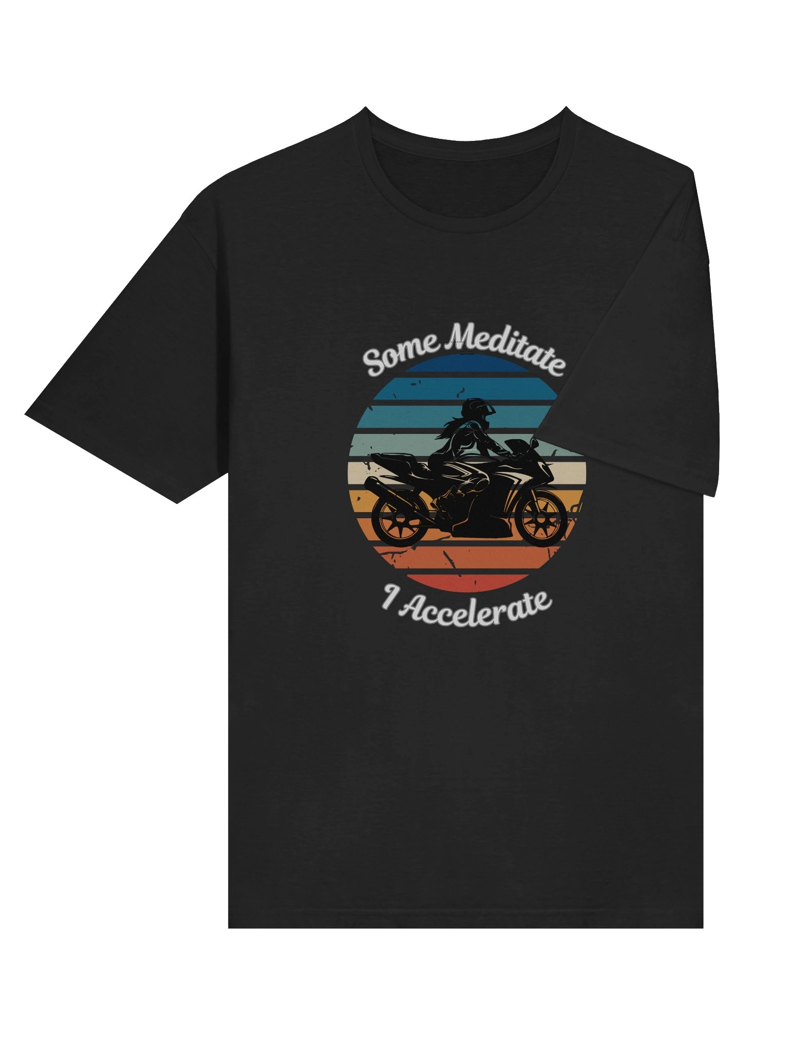 Some Meditate, I Accelerate Female T-Shirt product image (4)