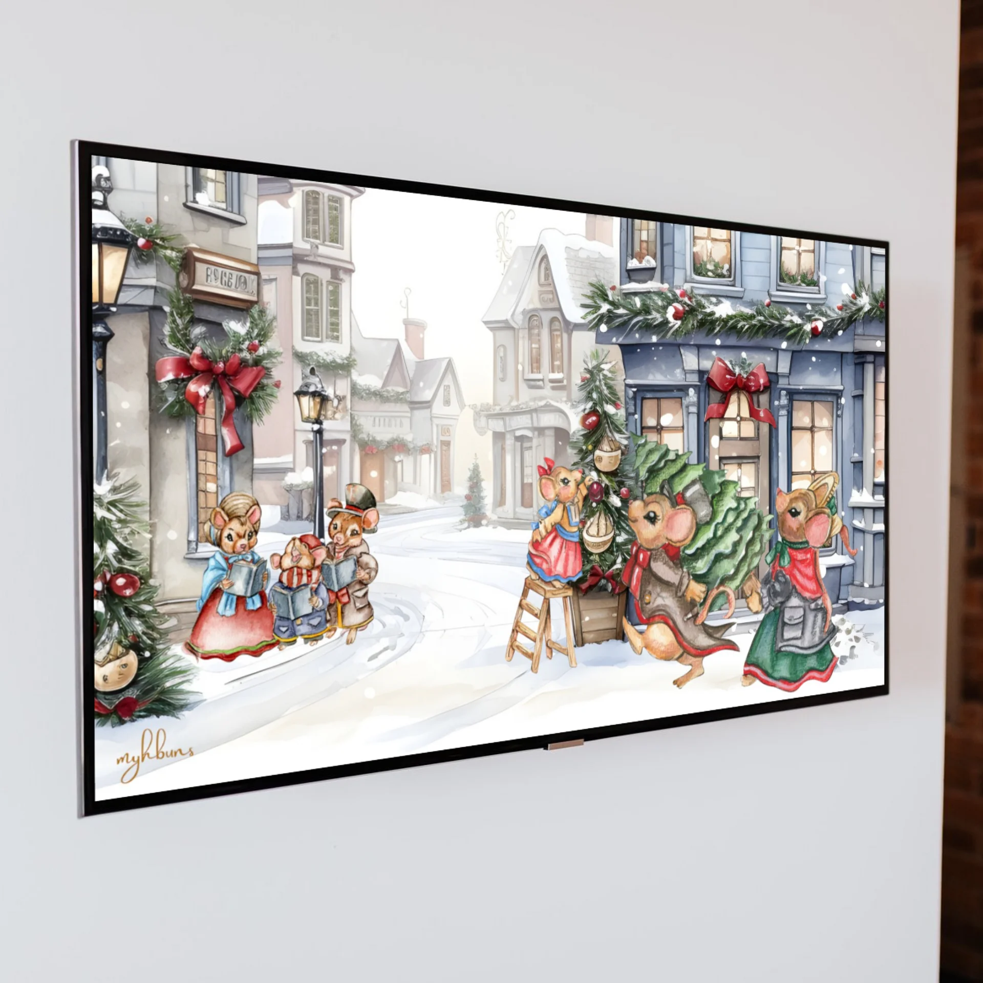 Prelude to Christmas Desktop, Laptop & Smart TV Digital Wallpaper product image (7)