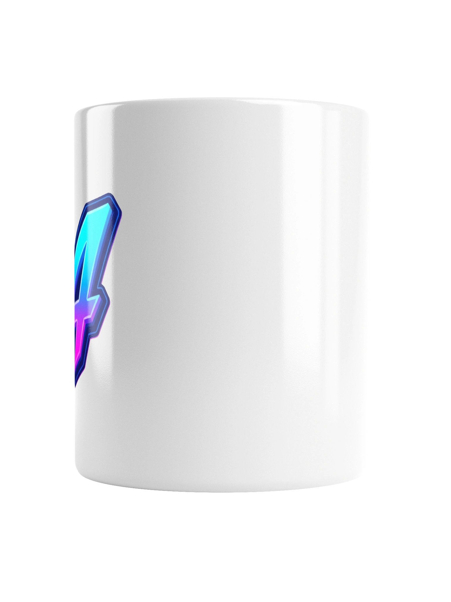 Neon Number 4 Glossy Mug product image (4)