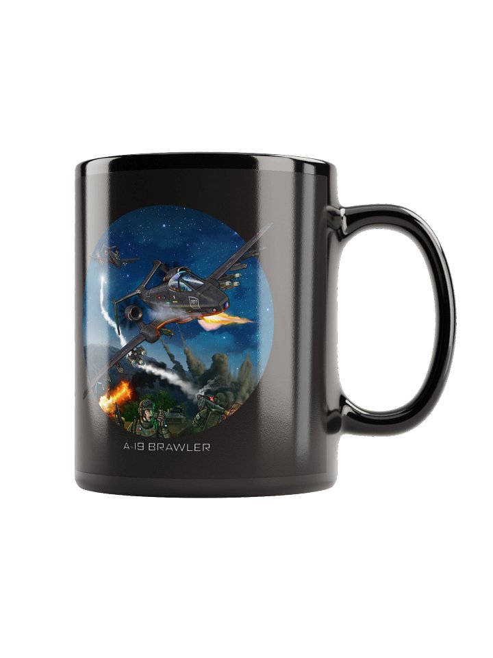 Brawler - Black (Night) 11oz. Mug product image (1)