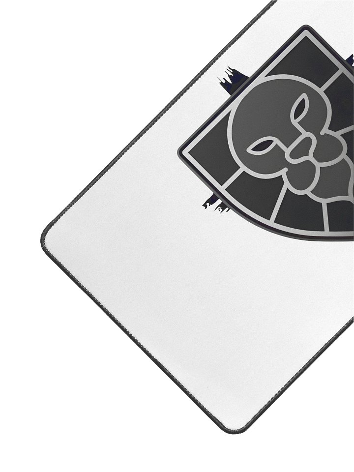 Lion Shield Medium Desk Mat (White) product image (2)